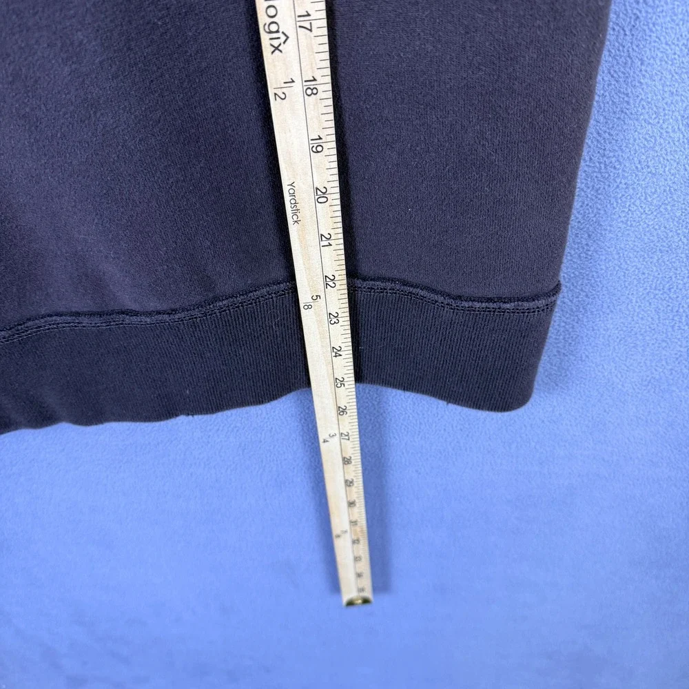 VTG Y2K Hollister Cardigan Mens Large Brown Fleece Lined Mock Neck Button Front